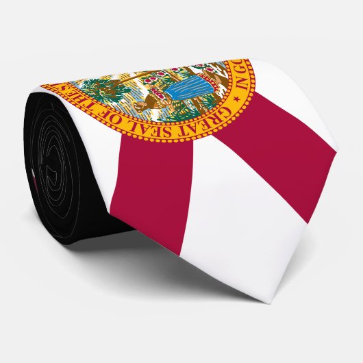 Statenvlag van Florida Stropdas (Opgerold)