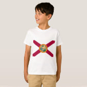 Statenvlag van Florida T-shirt (Voorkant volledig)