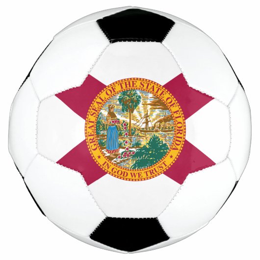 Statenvlag van Florida Voetbal (Voorkant)