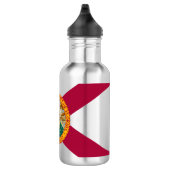 Statenvlag van Florida Waterfles (Rechts)
