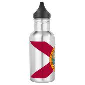 Statenvlag van Florida Waterfles (Links)