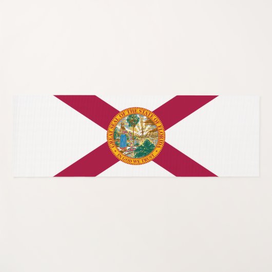 Statenvlag van Florida Yogamat (Voorkant (horizontaal))