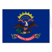 Statenvlag van North Dakota (Voorkant Horizontaal)