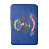 Statenvlag van North Dakota Badmat (Voorkant Verticaal)