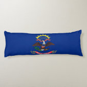 Statenvlag van North Dakota Lichaamskussen (Achterkant)