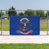 Statenvlag van North Dakota Spandoek (Insitu)