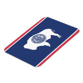 Statenvlag Wyoming, Verenigde Staten Magneet (Linkerzijde)