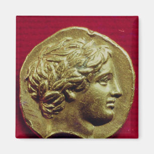Stater van de koning van Macedonië Philip II Magneet