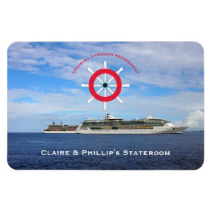 Stateroom deur marker aangepaste pensioen cruise magneet