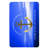 Stateroom deur marker anker aangepaste pensionerin magneet (Verticaal)