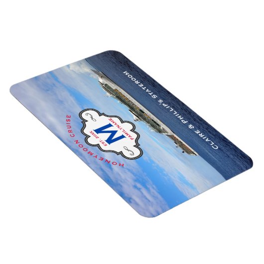 Stateroom Deur Marker Huwelijksreis Cruise Familie Magneet (Rechterzijde)