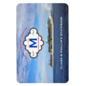 Stateroom Deur Marker Huwelijksreis Cruise Familie Magneet (Verticaal)