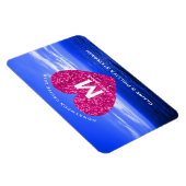 Stateroom deur marker huwelijksreis cruise roze ha magneet (Rechterzijde)