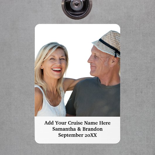 Stateroom Marker Custom Photo Cruise Cabin Door Magneet