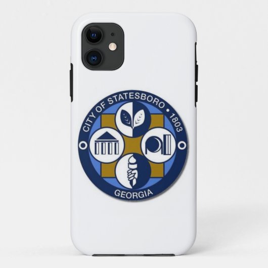 Statesboro, Georgia Seal Case-Mate iPhone Case (Achterkant)