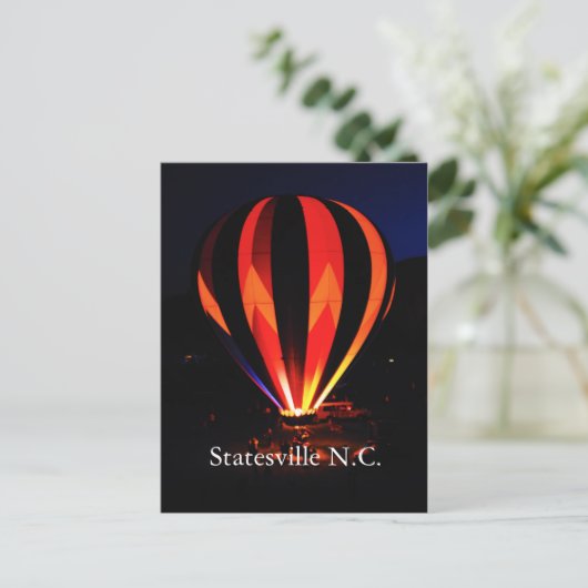 Statesville N.C. Briefkaart (Staand voorkant)