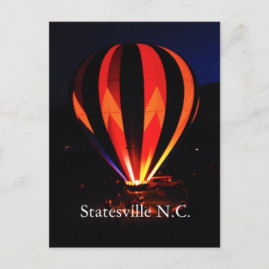 Statesville N.C. Briefkaart (Voorkant)