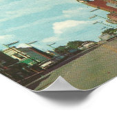  Statesville, North Carolina, jaren '60 Poster (Hoek)