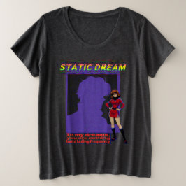 STATIC DREAM GROTE MAAT T-SHIRT