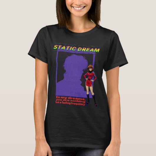 STATIC DREAM T-SHIRT (Voorkant)