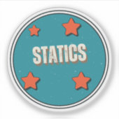 Statica Sticker (Voorkant)
