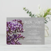 Statice Bridal Shower Invitations Kaart (Staand voorkant)