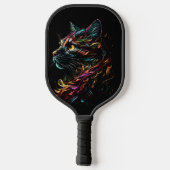 Statie Feline profiel Pickleball Paddle (Achterkant)