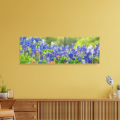 Statige Bluebonnets Canvas Afdruk (Insitu (Woonkamer))