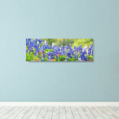 Statige Bluebonnets Canvas Afdruk (Insitu (Houten vloer))
