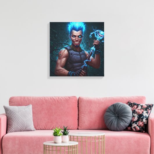 Statige Nar Canvas Afdruk (Insitu (Woonkamer))