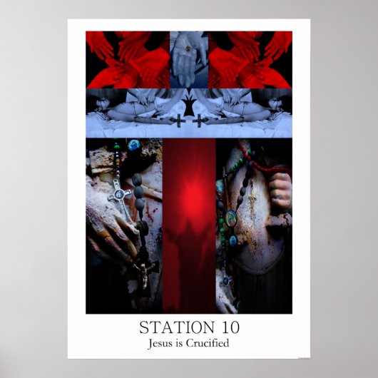 Station 10 poster (Voorkant)