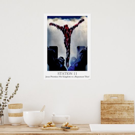 Station 11 poster (Keuken)