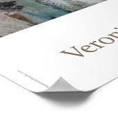 Station 6: Veronica gooit het gezicht van Jezus. Poster (Hoek)