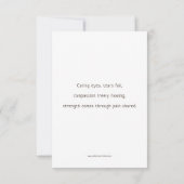 Station Acht, Jezus ontmoet vrouwen, Kaart gebeden (Achterkant)