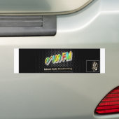 Station Banner V109 FM Bumpersticker (Op auto)