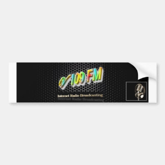 Station Banner V109 FM Bumpersticker