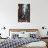 Station Big Tree Canvas Afdruk (Insitu (Slaapkamer))