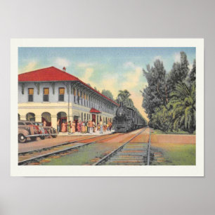 Station Boca Grande Poster