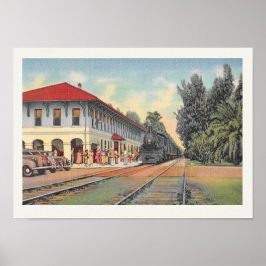 Station Boca Grande Poster (Voorkant)