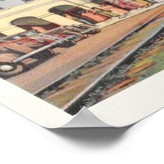 Station Boca Grande Poster (Hoek)