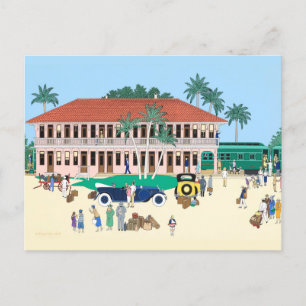 Station Boca Grande Railroad 1928 Briefkaart