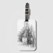 Station Brecksville (CVNP) Bagagelabel (Voorkant (verticaal))