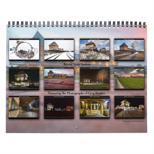 Station Bristol Train Kalender (Hoes)
