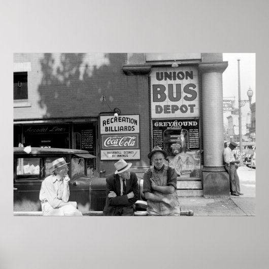 Station bus: 1938 poster (Voorkant)