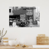 Station bus: 1938 poster (Keuken)