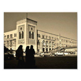 Station Cairo Train Foto Afdruk