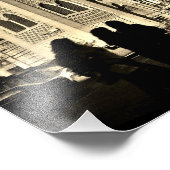 Station Cairo Train Foto Afdruk (Hoek)