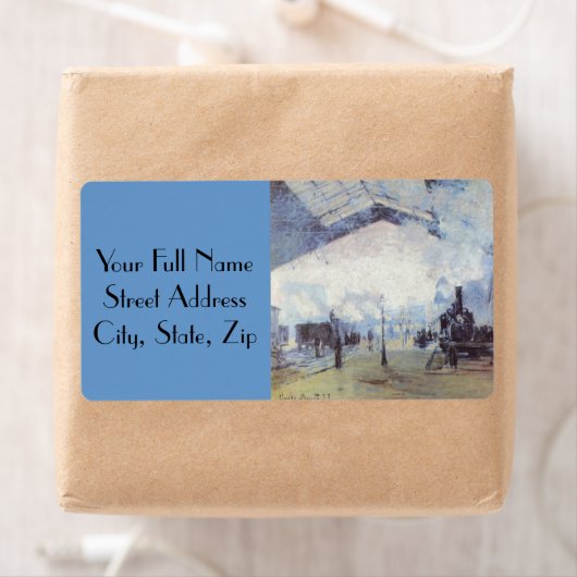 Station Claude Monet Train Etiket (Insitu)