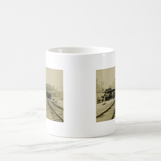 Station Cobalt, Cobalt, Ontario Koffiemok (Center)