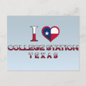 Station College, Texas Briefkaart (Voorkant)